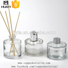 Wholesale 50ml 80ml 100ml 120ml 150ml refill colorful aroma reed diffuser glass bottle